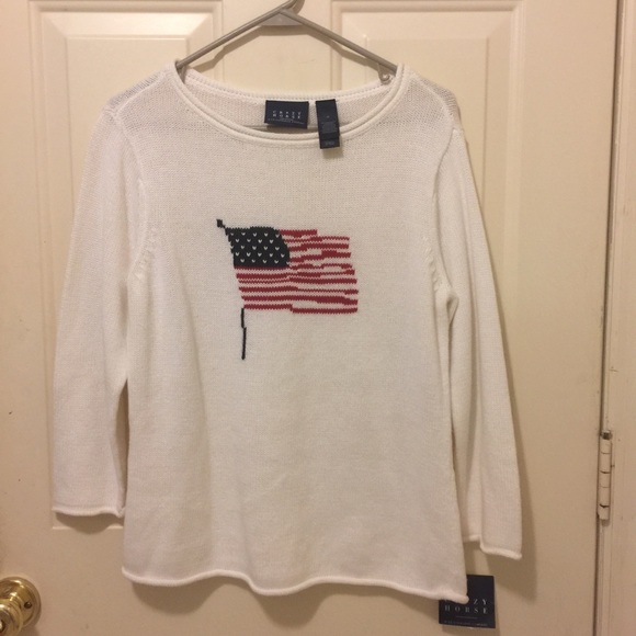 Liz Claiborne Sweaters - ❤️❤️Crazy Horse a Liz Claiborne company sweater❤️